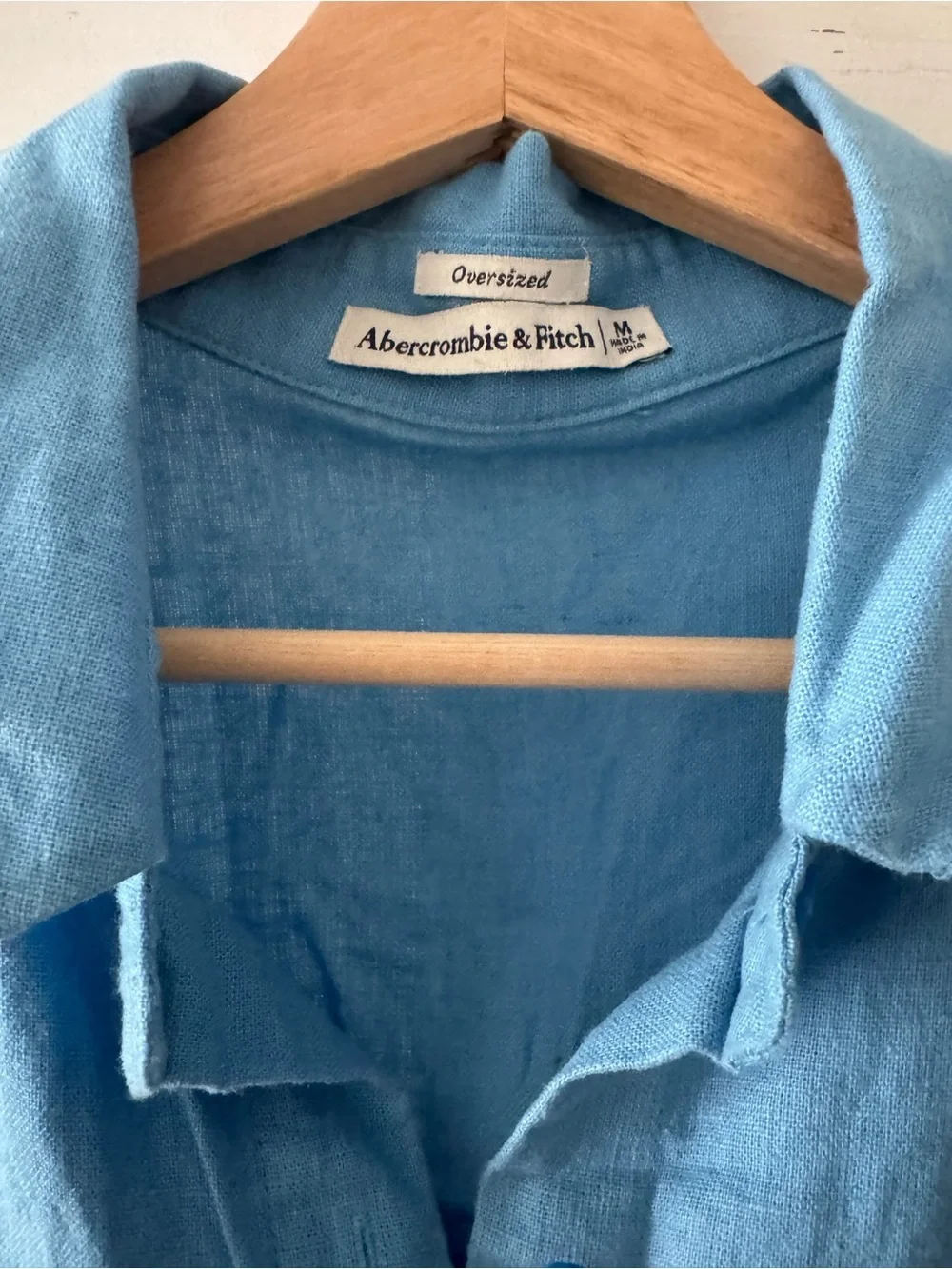 Abercrombie & Fitch Matching Linen Short Set - Picture 2 of 3